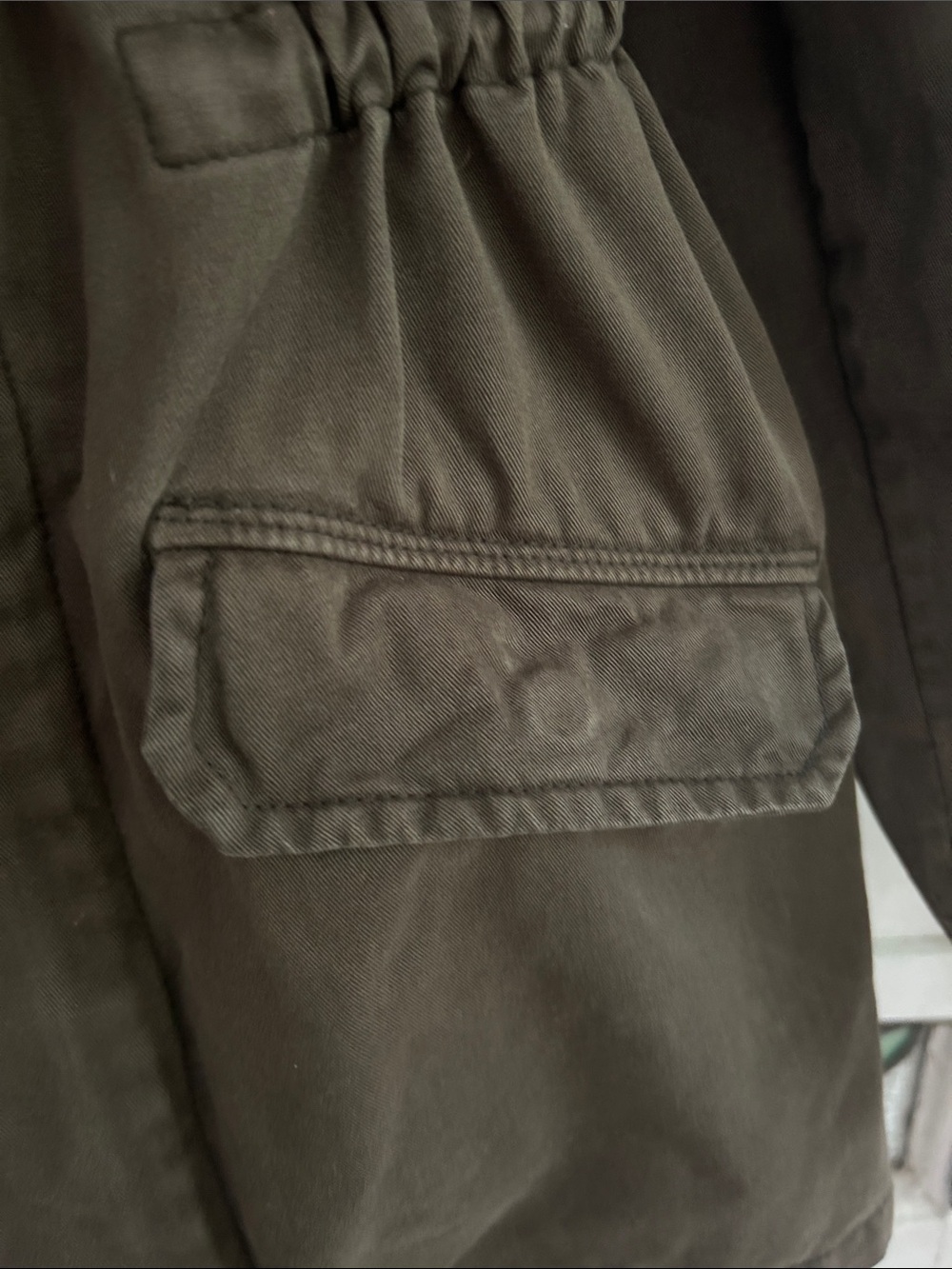 Yves Solomon Childs  Olive real Fur Lined Parka Jacket - Picture 2 of 5
